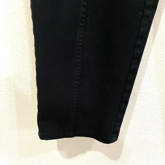 Isaac Mizrahi Live Black 24/7 Stretch Ankle Pants - A274175 - Size 12 - Picture 4 of 9